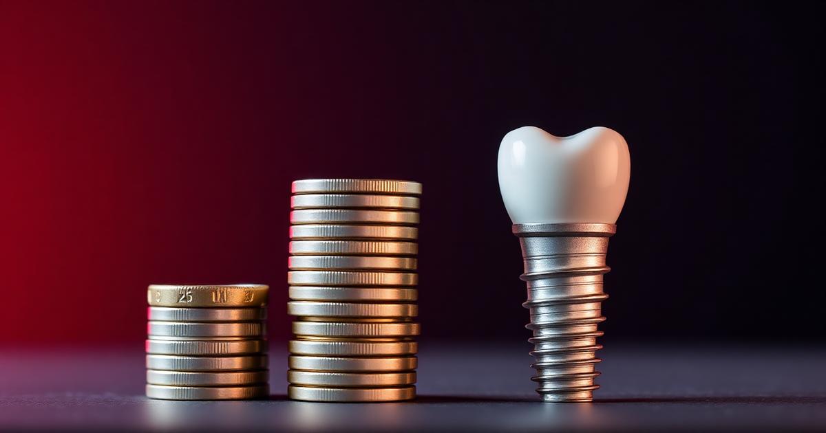 Marketing funnel chart showing lead to seated case cost for a dental practice.